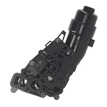 Engine Oil Cooler compatible for BMW i8 2014-2019 11428585235 Oil Filter Housing Assembly