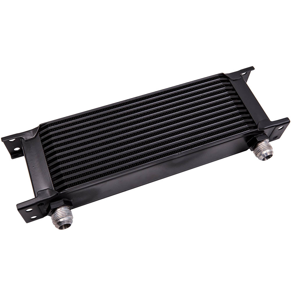 13 rangée 10AN AN10 refroidisseur dhuile de transmission de moteur et adaptateur de filtre et kit de tuyau de carburant