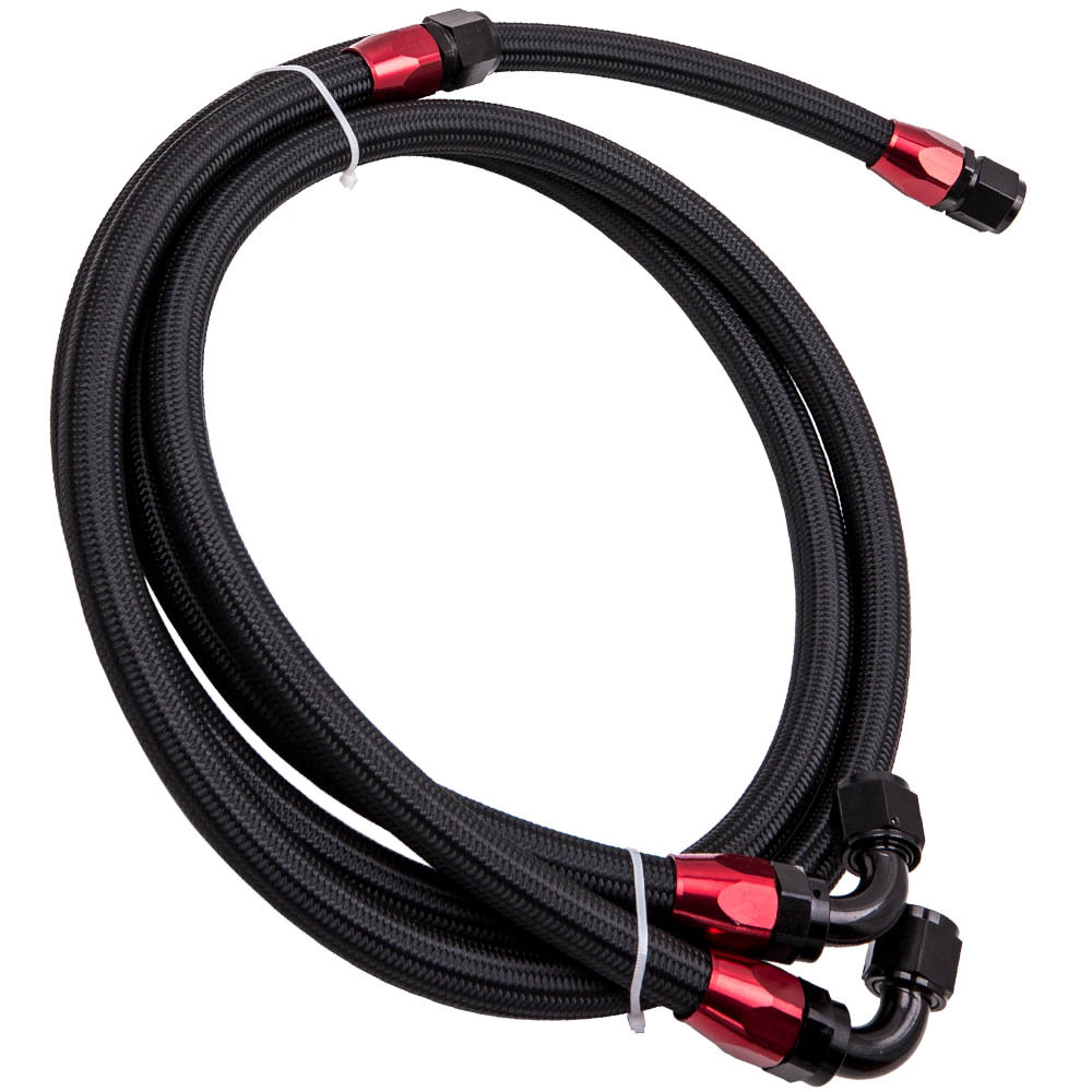 13 rangée 10AN AN10 refroidisseur dhuile de transmission de moteur et adaptateur de filtre et kit de tuyau de carburant