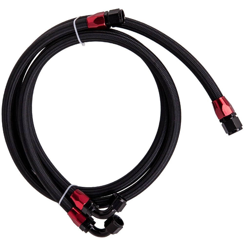 13 rangée 10AN AN10 refroidisseur dhuile de transmission de moteur et adaptateur de filtre et kit de tuyau de carburant