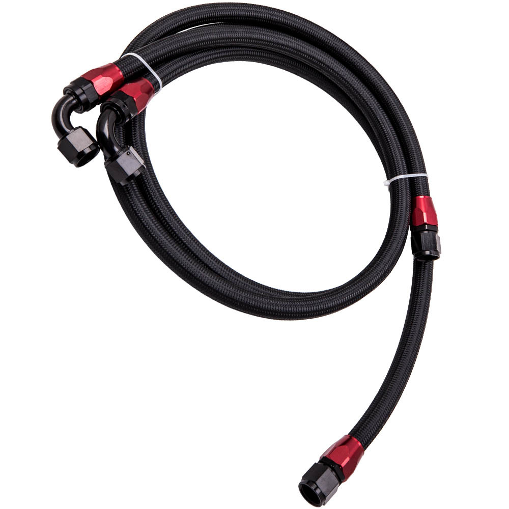 13 rangée 10AN AN10 refroidisseur dhuile de transmission de moteur et adaptateur de filtre et kit de tuyau de carburant