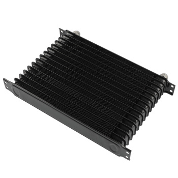 15 Row AN10 Engine Oil Cooler + 3/4-16 and M20 x 1.5 Filter Relocation Adapter Kit
