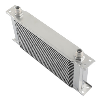 19 Row AN-10AN Engine Oil Cooler Filter Kit compatible for BMW E36 E46 E82 E9X 135