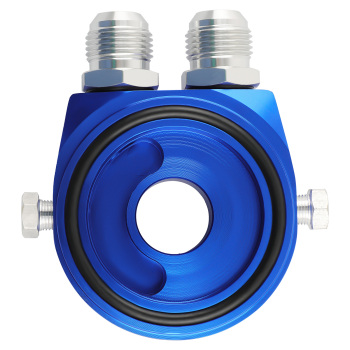 19 Row AN-10AN Engine Oil Cooler Filter Kit compatible for BMW E36 E46 E82 E9X 135