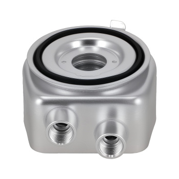 Engine Oil Cooler w/ Pipe compatible for Buick Envision 16-20 compatible for Chevrolet Malibu V40602120