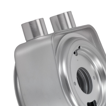 Engine Oil Cooler w/ Pipe compatible for Buick Envision 16-20 compatible for Chevrolet Malibu V40602120