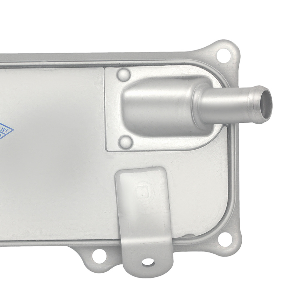 Silver Oil Cooler compatible for Porsche Cayenne 4.8L V8 2008-2010 94810727103 94810727102