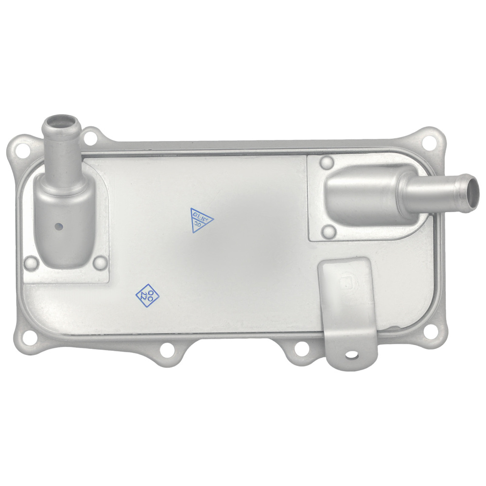 Silver Oil Cooler compatible for Porsche Cayenne 4.8L V8 2008-2010 94810727103 94810727102