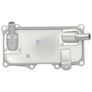 Silver Oil Cooler compatible for Porsche Cayenne 4.8L V8 2008-2010 94810727103 94810727102