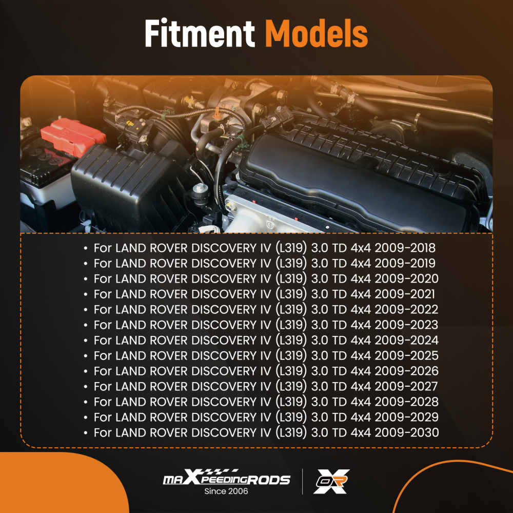 Engine Oil Cooler Filter Housing compatible for Land Rover Discovery 4 L319 3.0 TD 09-2018