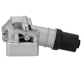 Aluminum Oil Cooler Filter Housing compatible for Audi TT Quattro compatible for VW Golf Jetta Passat 2.5L