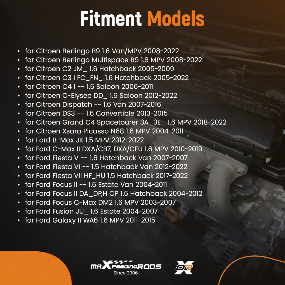 Oil Filter HousingCooler Kit compatible for Ford Focus Fiesta Transit 1.5 1.6 TDCI