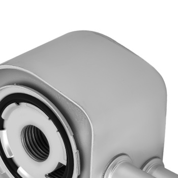 Engine Oil Cooler compatible for Ford F-150 250 350 450 550 Super Duty Excursion 4C3Z6A642A