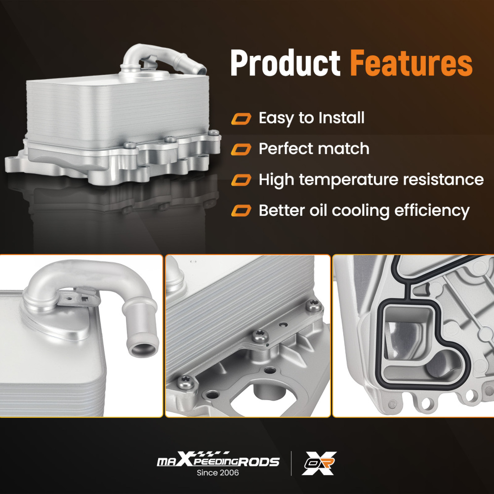 Radiatore olio motore compatibile per Audi A5 A5 A6 A7 A8 Q5 Q7 compatibile per VW Touareg 3.0 059117015P