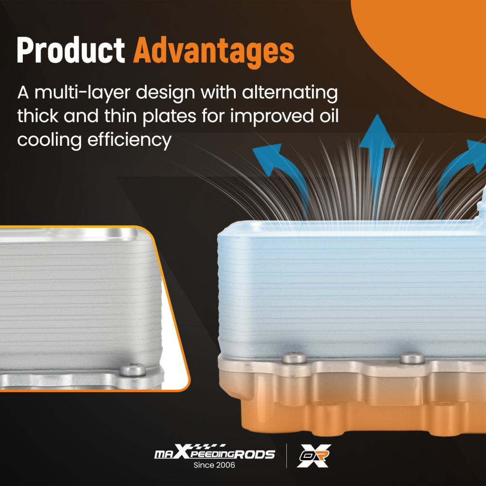 Radiatore olio motore compatibile per Audi A5 A5 A6 A7 A8 Q5 Q7 compatibile per VW Touareg 3.0 059117015P