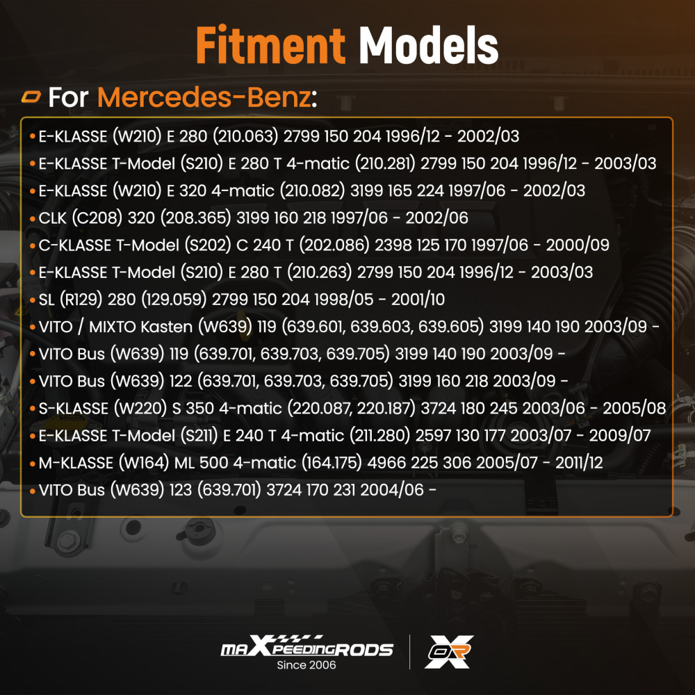 Radiatore dellolio motore con alloggiamento compatibile per Mercedes C CLK E ML 6+8 SL