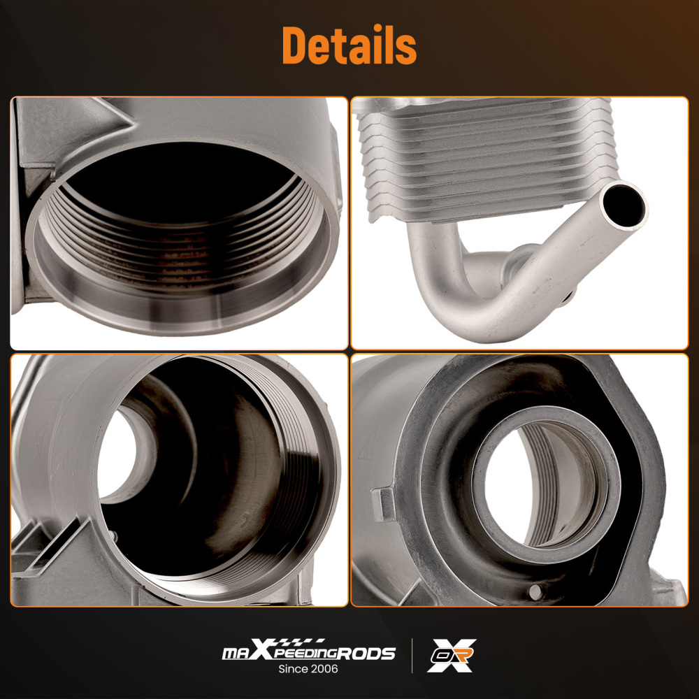 Radiatore dellolio motore con alloggiamento compatibile per Mercedes C CLK E ML 6+8 SL