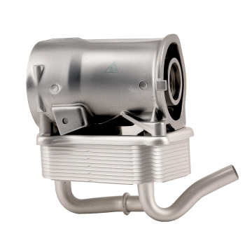 Radiatore dellolio motore con alloggiamento compatibile per Mercedes C CLK E ML 6+8 SL