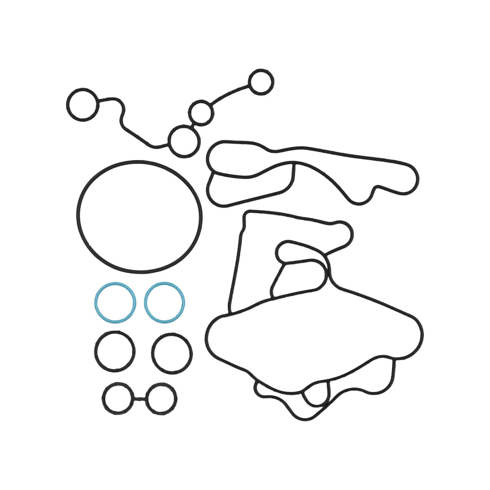 New Oil Cooler With Gasket compatible for Ford F250 F350 F450 6.4L Powerstroke Diesel 08-10