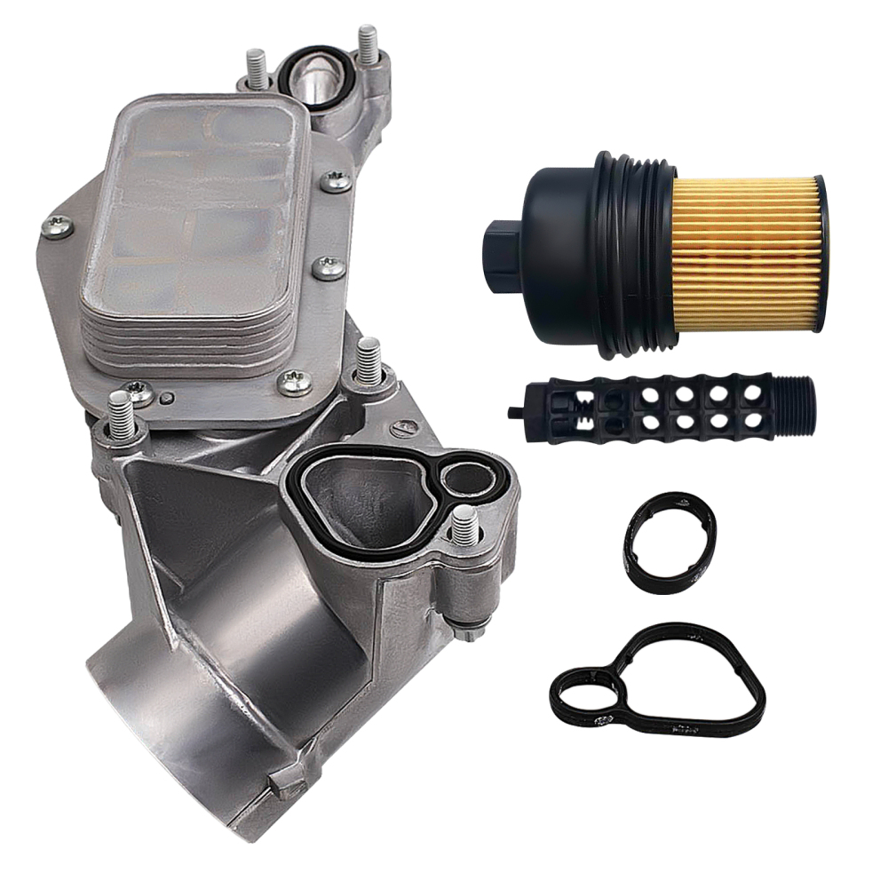 Oil cooler w/ filter Housing compatible for Holden JG JH Cruze Astra compatible for TM Barina 1.8 2010-2015