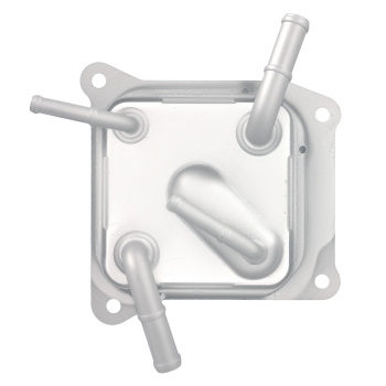 1X Transmission Oil Cooler compatible for Nissan Versa Sentra 2012-2019 21606-X420C Silver