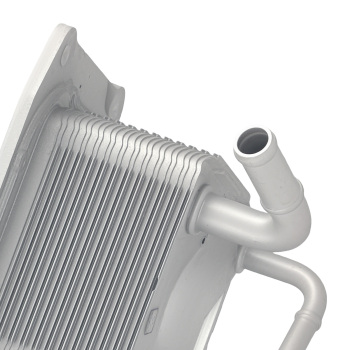 1X Transmission Oil Cooler compatible for Nissan Versa Sentra 2012-2019 21606-X420C Silver