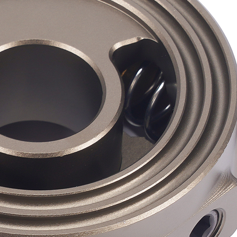 Kit Adattatore Sandwich per Radiatore Olio M20 3/4UNF AN10 con Guarnizioni