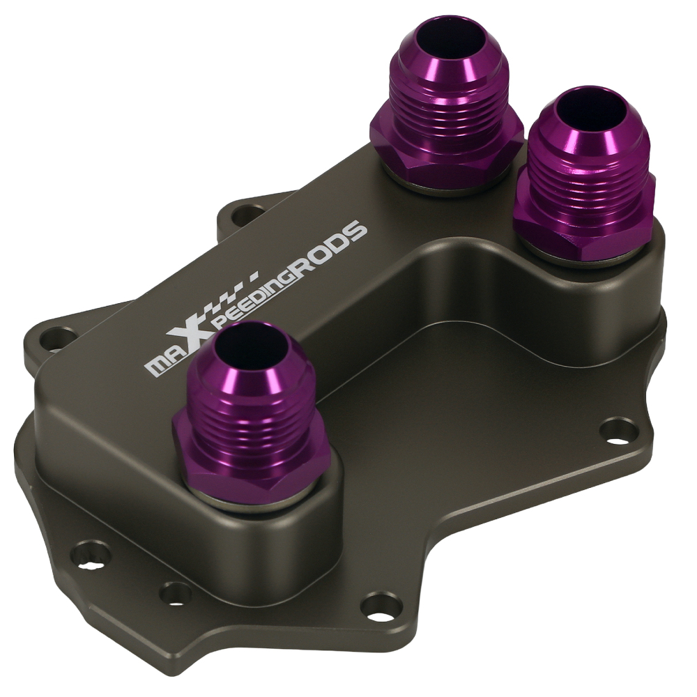 Aluminium Oil Filter Sandwich Adapter AN10 compatible for Mini F54 F55 F60 1.5/2.0T