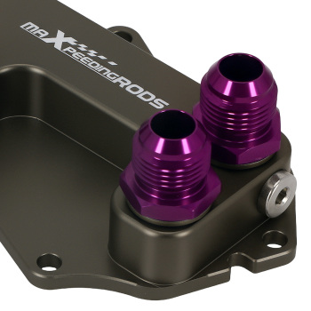 Aluminium Oil Filter Sandwich Adapter AN10 compatible for Mini F54 F55 F60 1.5/2.0T