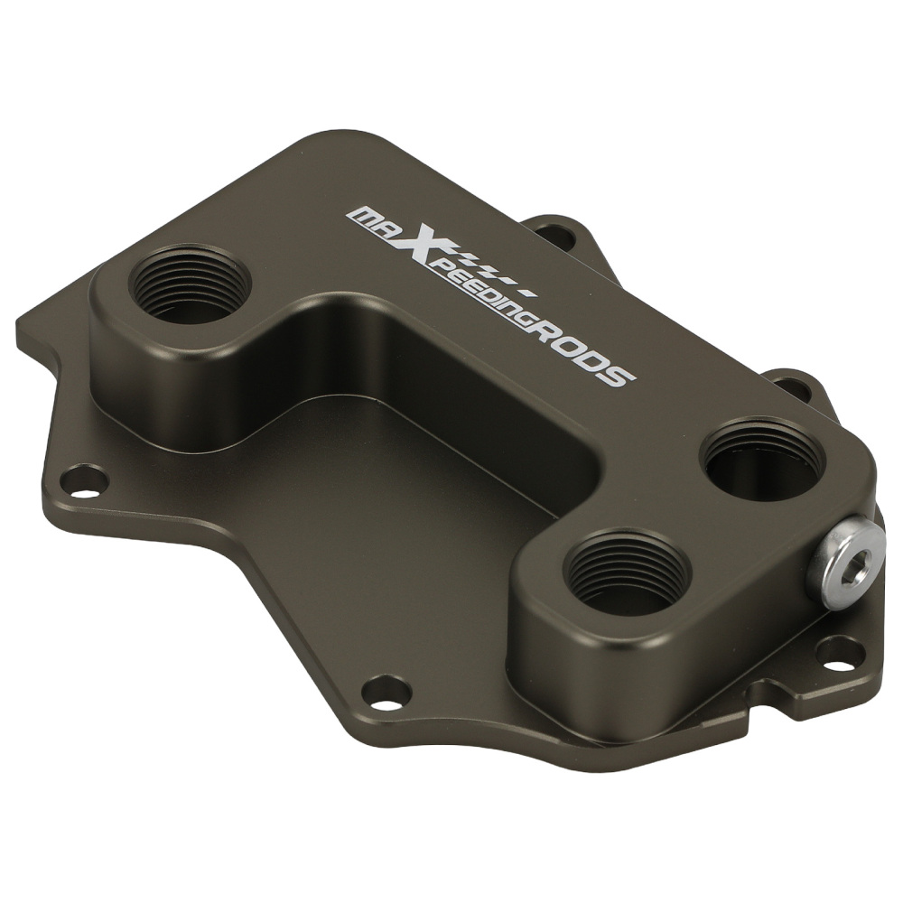 Aluminium Oil Filter Sandwich Adapter AN10 compatible for Mini F54 F55 F60 1.5/2.0T