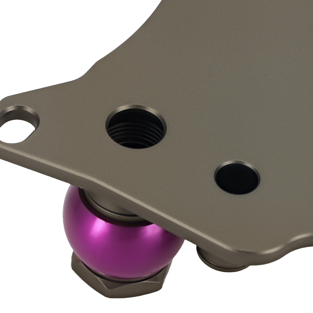 Aluminum Oil Adapter AN10 compatible for VW Audi Gen3 EA888 Filter Sandwich Cooler Kit