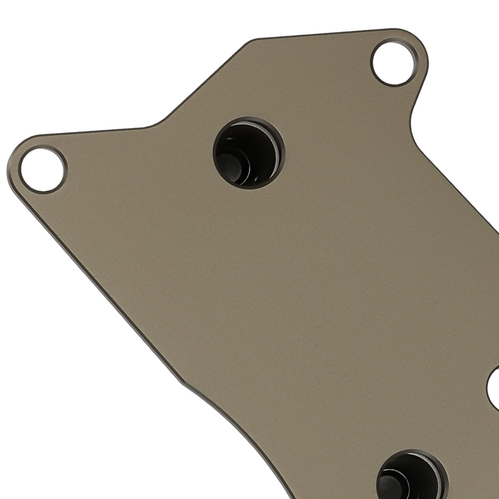 Aluminum Oil Adapter AN10 compatible for VW Audi Gen3 EA888 Filter Sandwich Cooler Kit