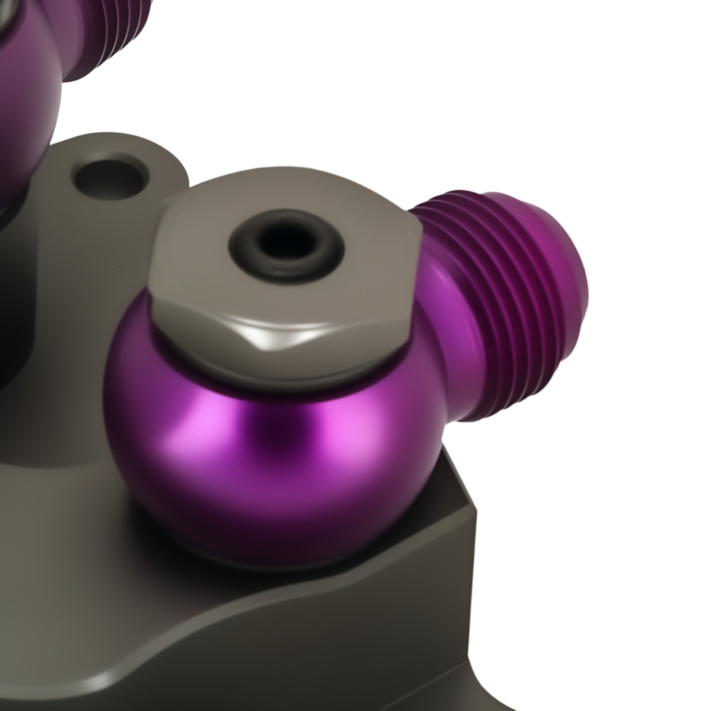 Aluminum Alloy Oil Filter Adapter AN10 compatible for BMW MINI R55 R56 R60 N14 N18