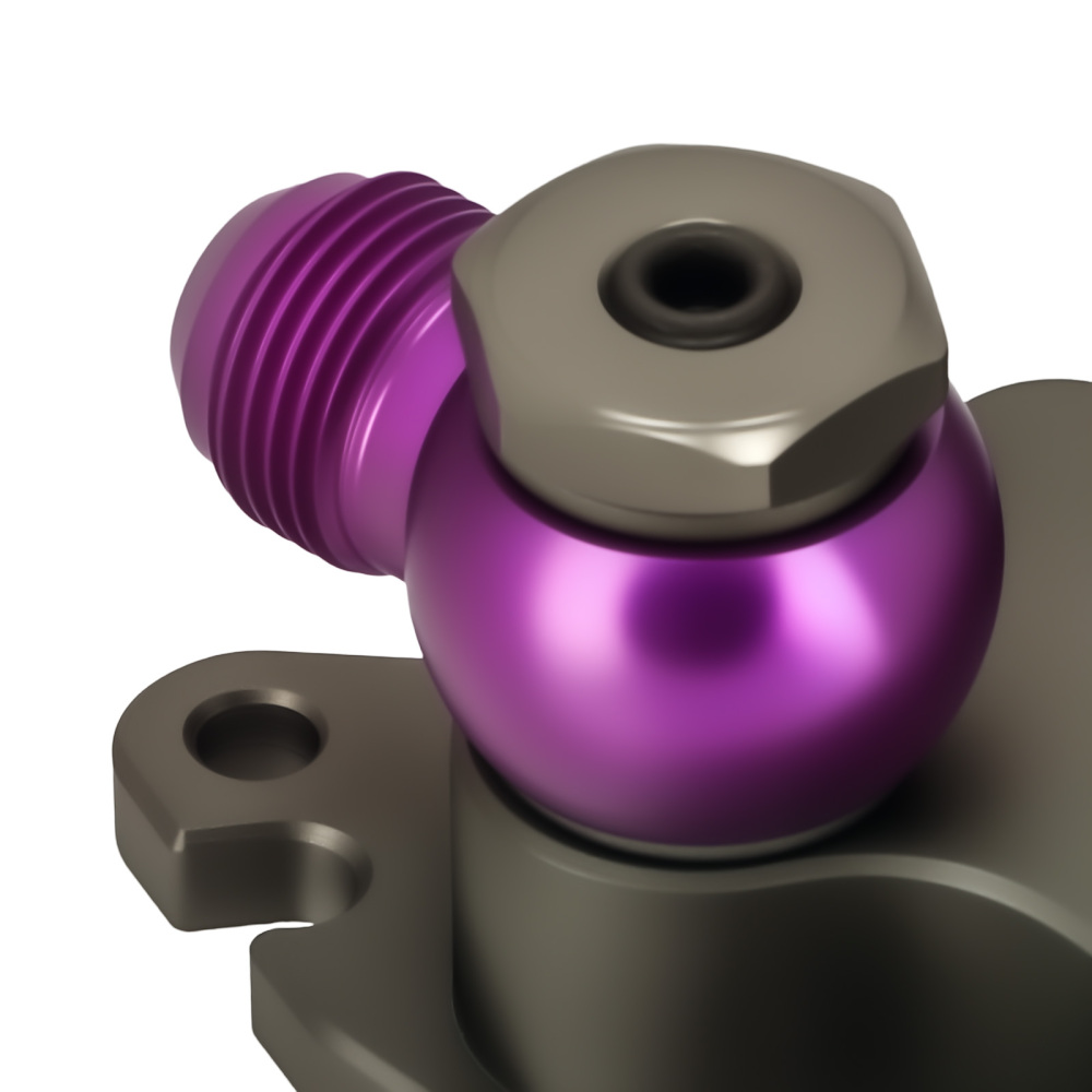 Aluminum Alloy Oil Filter Adapter AN10 compatible for BMW MINI R55 R56 R60 N14 N18