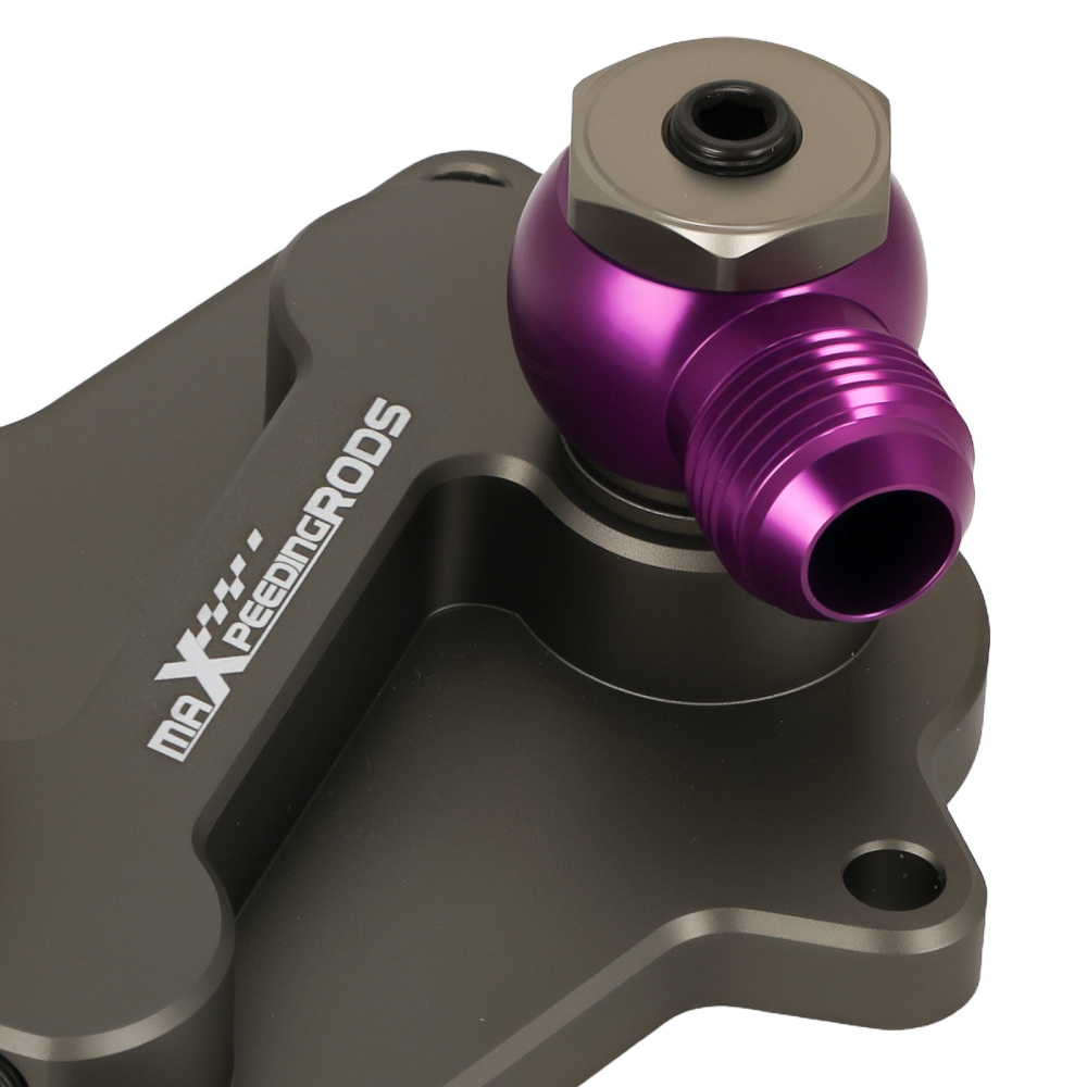 AN10 Oil Cooler Adapter compatible for VW CC B7 Passat B8 compatible for Golf MK6 Engine Aluminum Kit