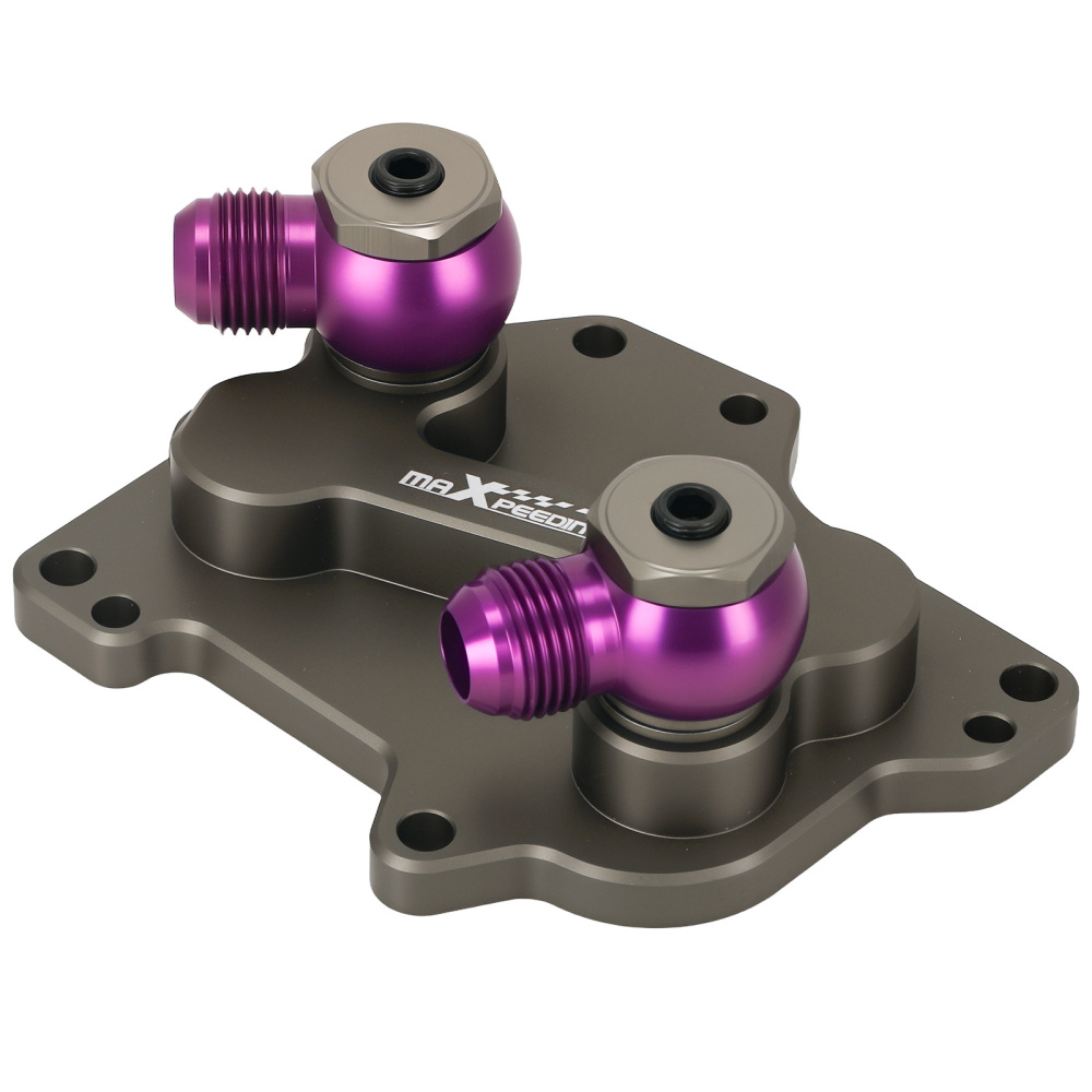 AN10 Oil Cooler Adapter compatible for VW CC B7 Passat B8 compatible for Golf MK6 Engine Aluminum Kit