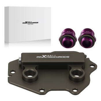 Adattatore AN10 Sandwich Olio Termostatico CNC compatibile per BMW 325 330 G20
