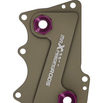 AN10 Oil Cooler Filter Adapter compatible for BMW B58 Engine Purple Aluminium Kit