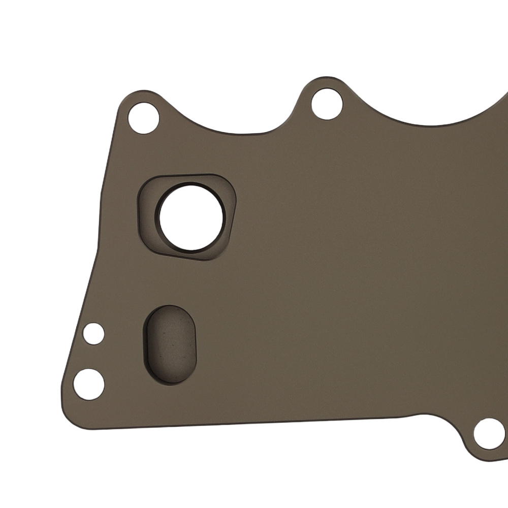 AN10 Oil Cooler Filter Adapter compatible for BMW B58 Engine Purple Aluminium Kit