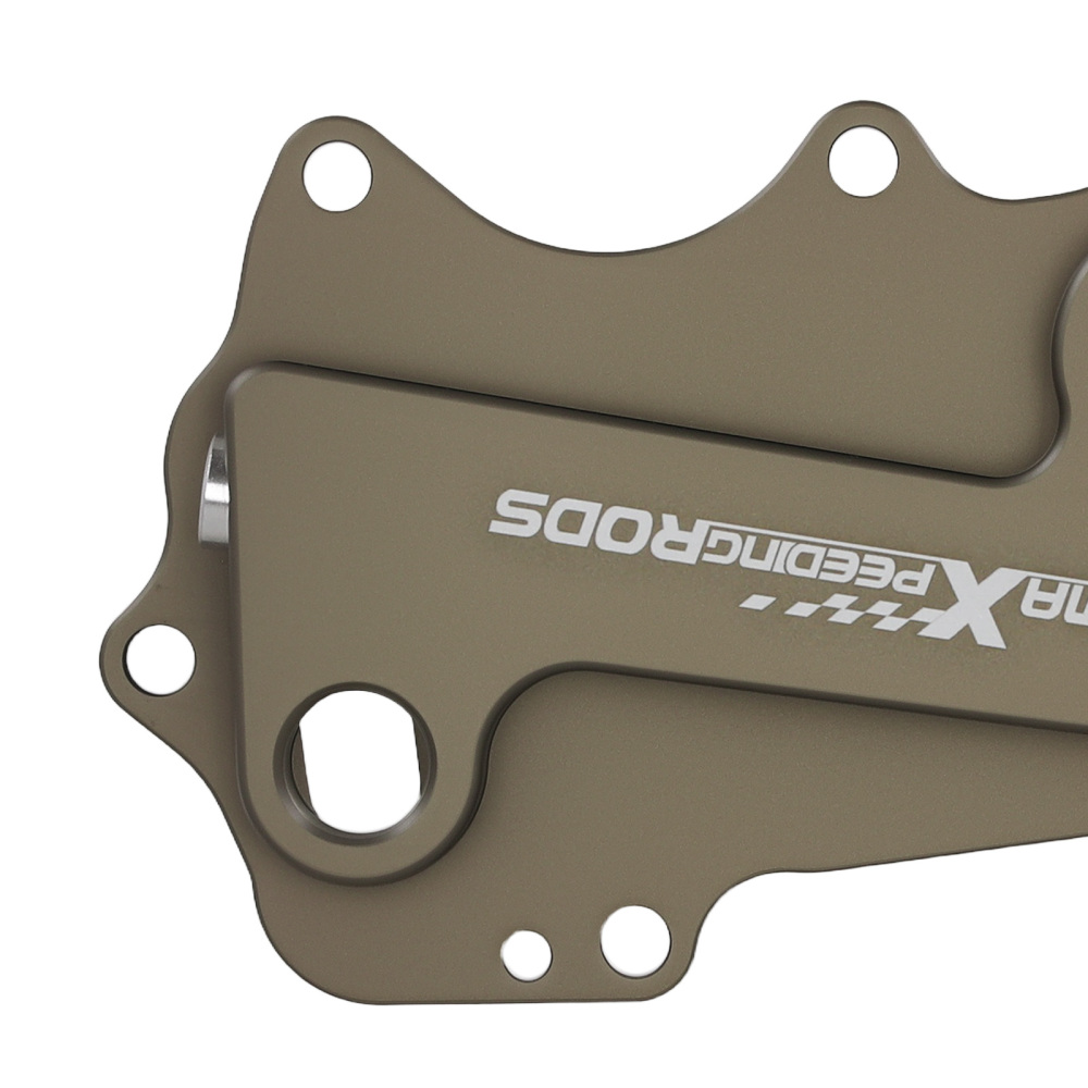 AN10 Oil Cooler Filter Adapter compatible for BMW B58 Engine Purple Aluminium Kit