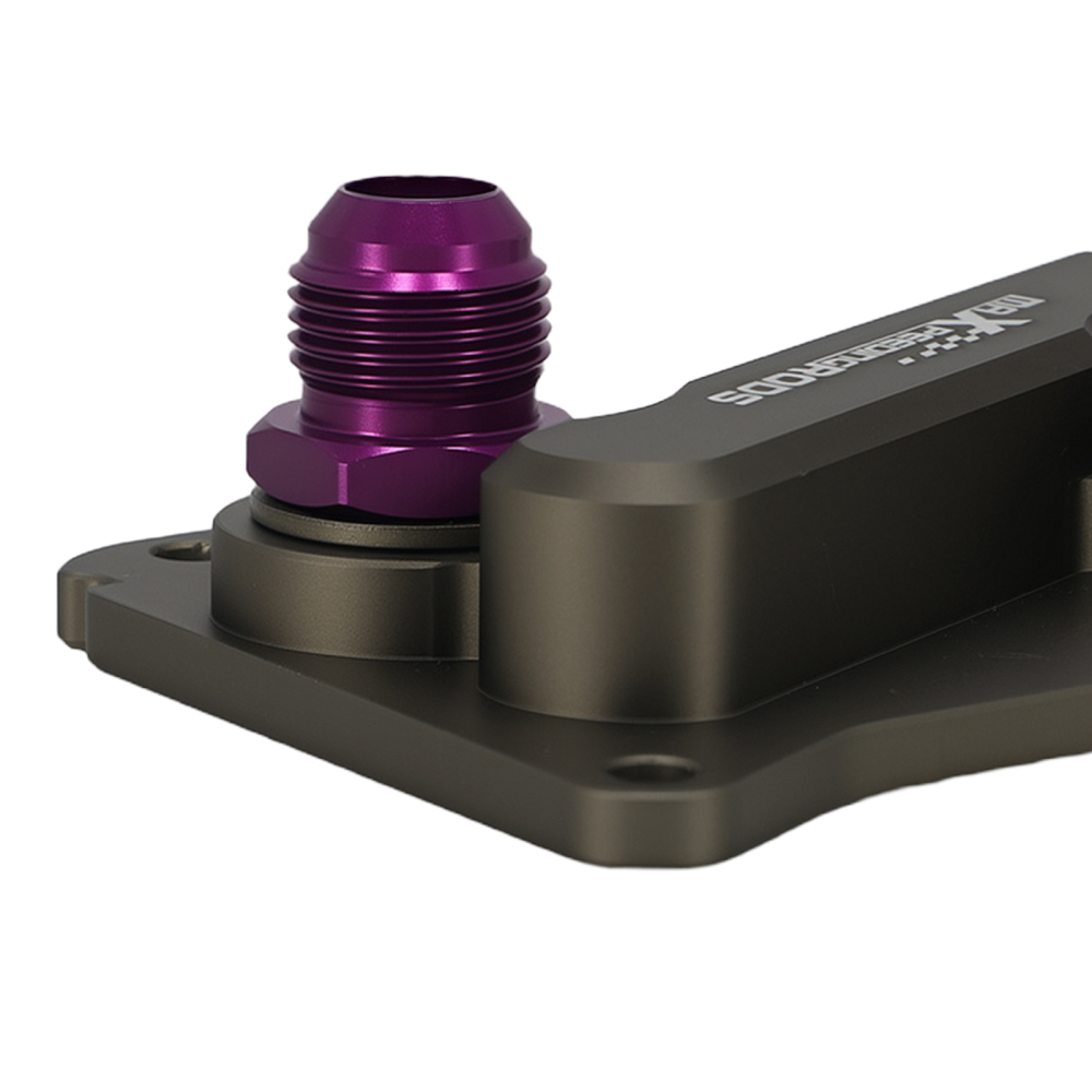 Aluminum Alloy Oil Adapter AN10 compatible for BMW F20 F30 F32 1.5T B38 B46 B48