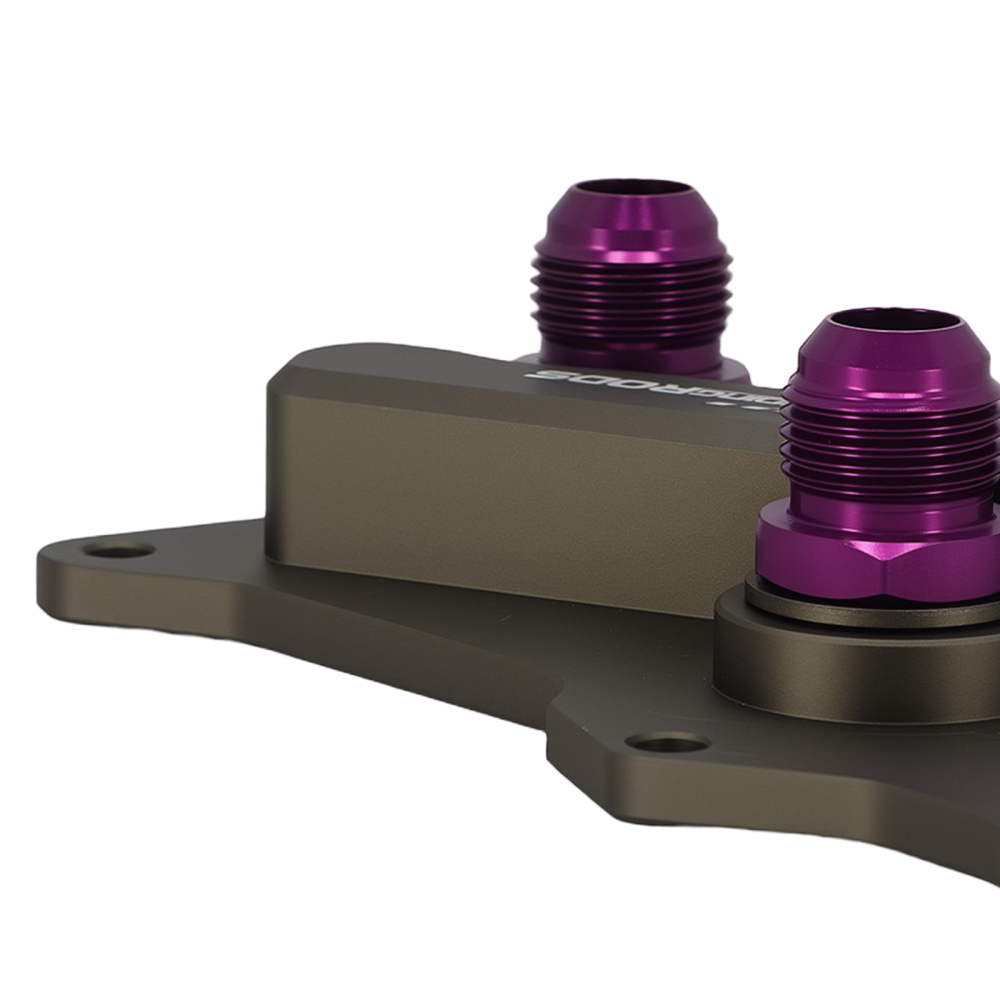 Aluminum Alloy Oil Adapter AN10 compatible for BMW F20 F30 F32 1.5T B38 B46 B48