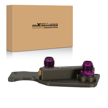 Aluminum Alloy Oil Adapter AN10 compatible for BMW F20 F30 F32 1.5T B38 B46 B48