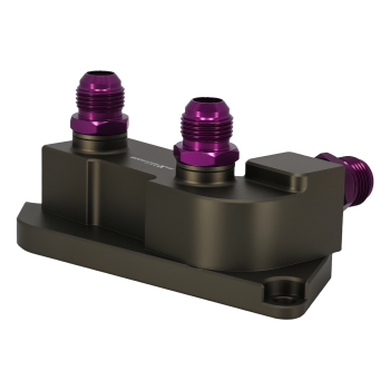 Aluminum AN10 Oil Filter Sandwich Adapter compatible for BMW N20/N26/N51/N52/N53 Kit