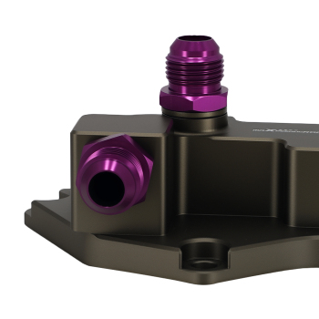 Aluminum AN10 Oil Filter Sandwich Adapter compatible for BMW N20/N26/N51/N52/N53 Kit