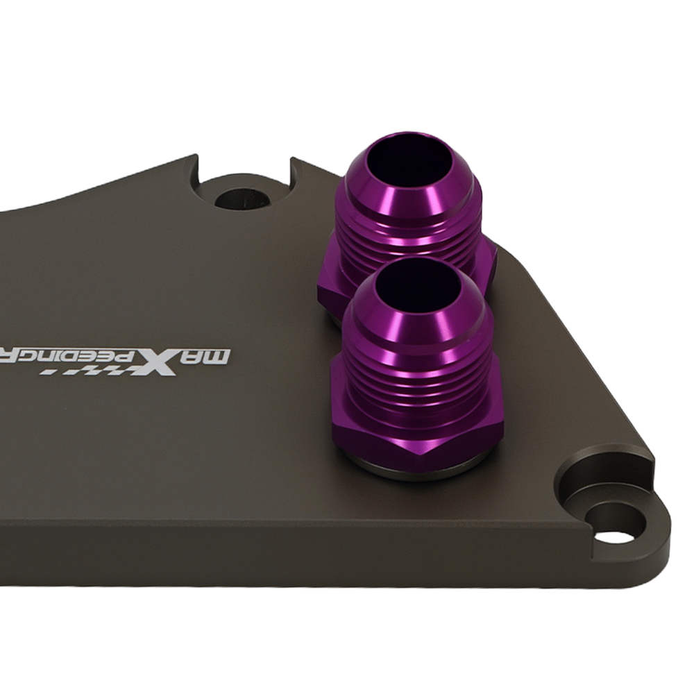 Aluminum Oil Cooler Adapter compatible for BMW F30 F07 F10 E84 E83 N20 N54 N55 AN10