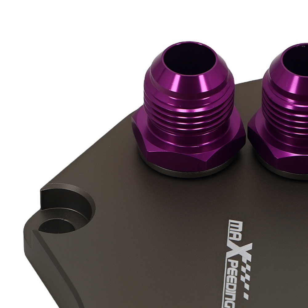 Aluminum Oil Cooler Adapter compatible for BMW F30 F07 F10 E84 E83 N20 N54 N55 AN10