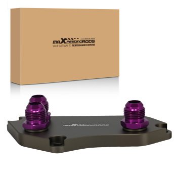 Aluminum Oil Cooler Adapter compatible for BMW F30 F07 F10 E84 E83 N20 N54 N55 AN10