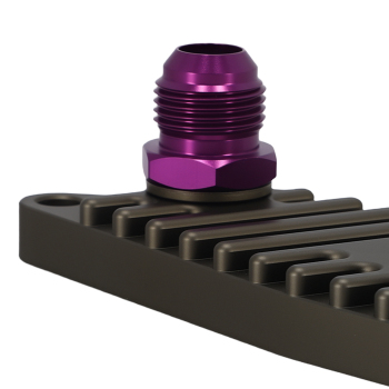 Aluminum AN10 Oil Cooler Sandwich Adapter compatible for BMW E90 F20 E82 E89 N54 N55