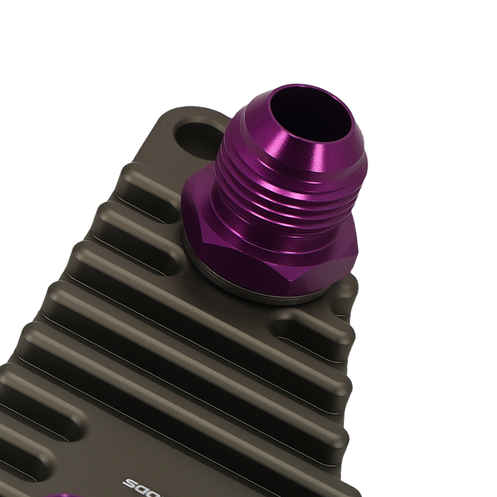 Aluminum AN10 Oil Cooler Sandwich Adapter compatible for BMW E90 F20 E82 E89 N54 N55